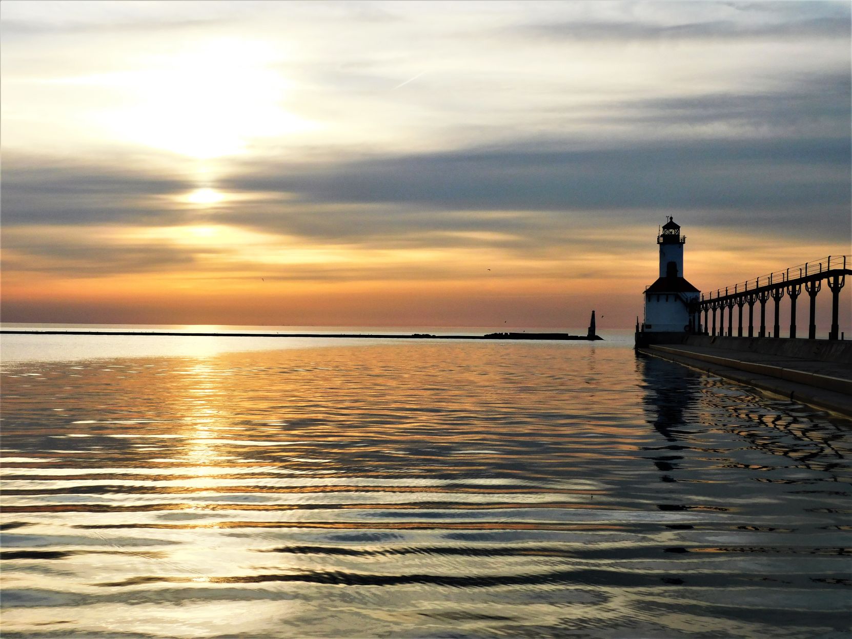 Michigan City Breakwater